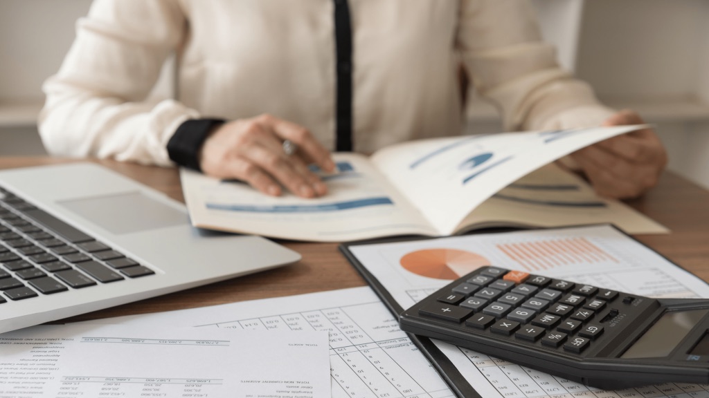 Bookkeeping records being prepared